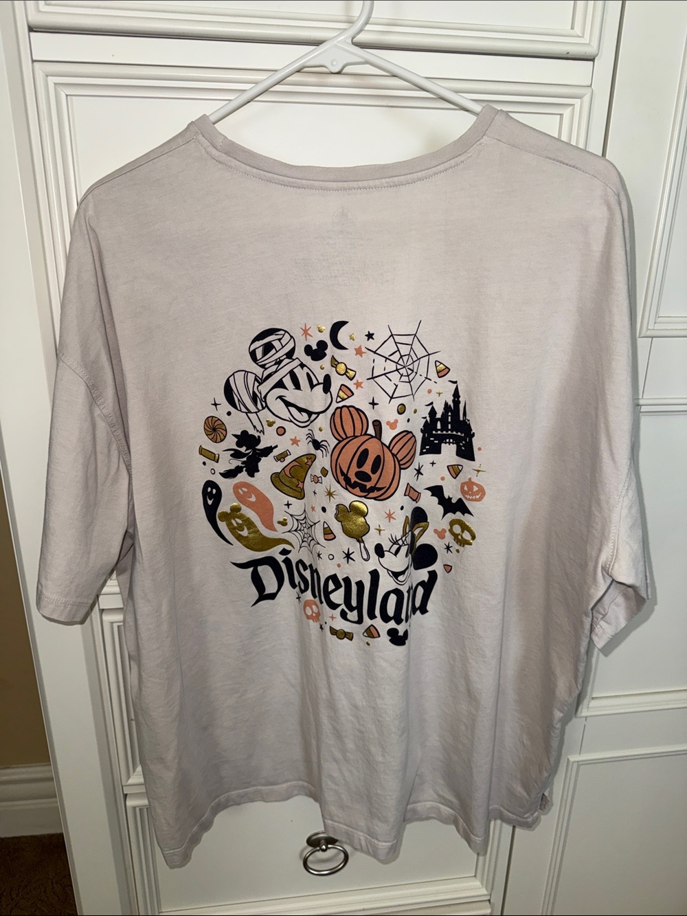 Disneyland Halloween Mickey Pumpkin Tee XL